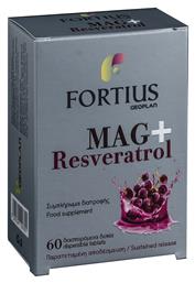 Nutraceuticals Mag & Resveratrol 200mg 60 υπογλώσσια δισκία Geoplan