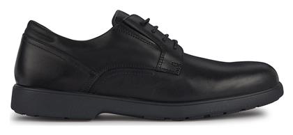 Black Spherica Δερμάτινα Ανδρικά Casual Παπούτσια Geox