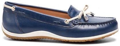 D Vega Moc B Δερμάτινα Γυναικεία Loafers Geox