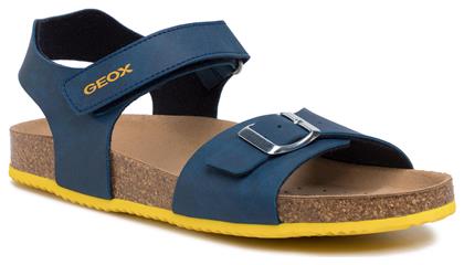 Παιδικά Πέδιλα Ghita Ανατομικά Navy Μπλε Geox