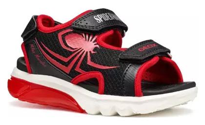 Παιδικά Πέδιλα J Sandal Ciberdron με Σκρατς & Φωτάκια Geox
