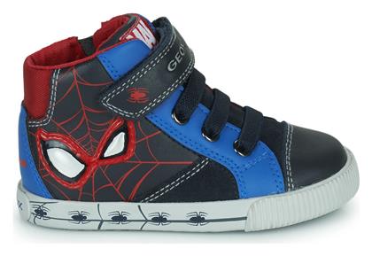 Παιδικά Sneakers High Ανατομικά Navy Μπλε Geox
