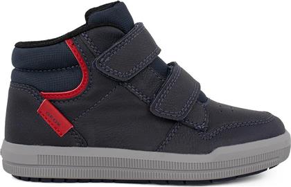 Παιδικά Sneakers High με Σκρατς Navy Μπλε Geox