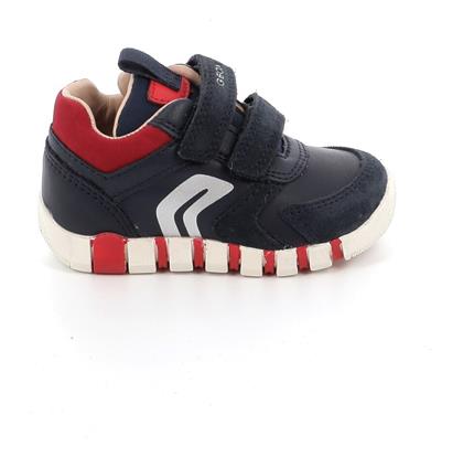 Παιδικά Sneakers με Σκρατς Μπλε Geox