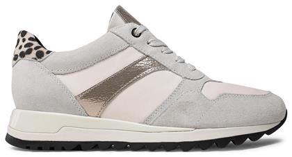 Tabelya A Δερμάτινα Ανατομικά Sneakers Off White Geox