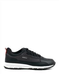 Geox U Delray B Ανδρικό Sneaker Μαύρο από το Troumpoukis