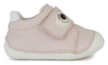Βρεφικά Sneakers Αγκαλιάς Ροζ Owl Geox