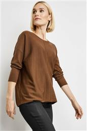 Gerry Weber Μακρυμάνικο Γυναικείο Μάλλινο Πουλόβερ Hazelnut από το Notos