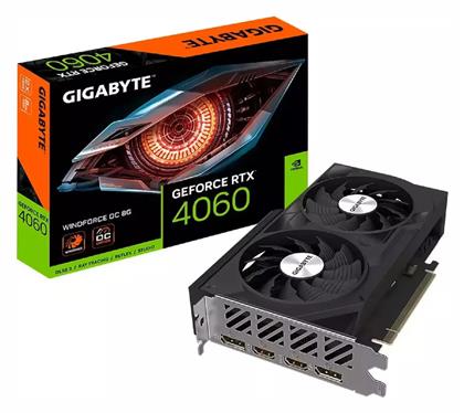GeForce RTX 4060 8GB Windforce OC Gigabyte