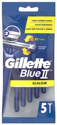Blue2 Slalom Ξυραφάκια μιας Χρήσης με 2 Λεπίδες 5τμχ Gillette