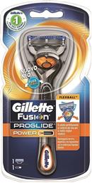 Gillette Fusion Proglide Power Ξυραφάκι με Ανταλλακτική Κεφαλή 5 Λεπίδων και Λιπαντική Ταινία για Ευαίσθητες Επιδερμίδες & 1 Μπαταρία από το ΑΒ Βασιλόπουλος