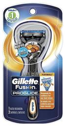 Gillette Fusion Proglide Flexball Ξυραφάκι με Ανταλλακτικές Κεφαλές 5 Λεπίδων & Λιπαντική Ταινία 2τμχ