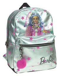 Barbie Silver Metallics Τσάντα Πλάτης Ασημί 25lt Gim