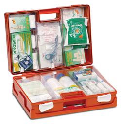 Πλαστικό Κουτί Πρώτων Βοηθειών με Περιεχόμενο 44.3x33.8x14.7cm Gima