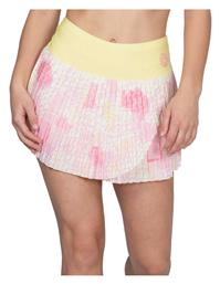 Γυναικεία Φούστα Τένις Lowey Tech Plissee Light Yellow / Rose Bidi Badu
