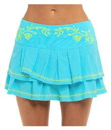 Γυναικεία Φούστα Τένις Floral Stitch Pleat Tier Sky Lucky In Love