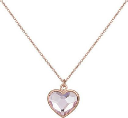 Γυναικείο κολιέ 925 Pink Heart 038100 038100 Ασήμι Swarovski