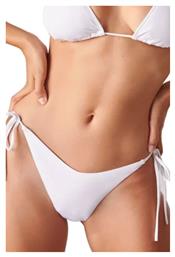 Γυναικείο Μαγιό Bikini Bottom Solids Λευκό Blu4u