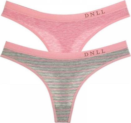Γυναικείο string Donella PINKIE Βαμβακερό 2 τεμάχια Πολύχρωμο από το Suc