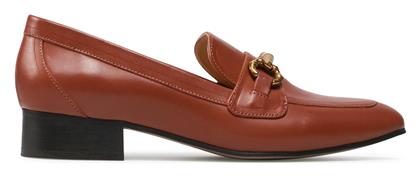 Lords Δερμάτινα Γυναικεία Loafers Camel Gino Rossi