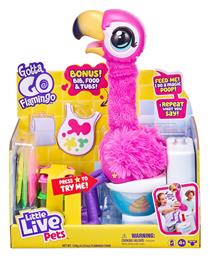 Little Live Pets - Gotta Go Flamingo Ηλεκτρονικό Ρομποτικό Παιχνίδι για 4+ Ετών Giochi Preziosi