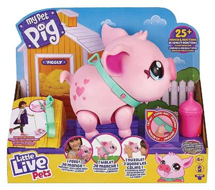 Little Live Pets, My Pet Lucky το Γουρουνάκι Ηλεκτρονικό Ρομποτικό Παιχνίδι για 4+ Ετών Giochi Preziosi