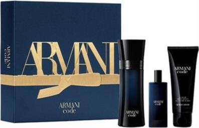 Giorgio Armani Armani Code Eau De Toilette 50ml, Eau De Toilette 15ml & Shower Gel 75ml από το Milva
