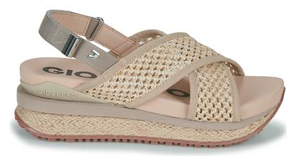 69035 Γυναικεία Σανδάλια Flatforms σε Χρώμα Gioseppo