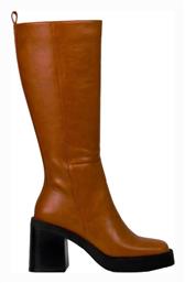 Δερμάτινες Γυναικείες Μπότες Tan Gioseppo