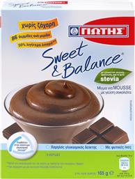 Γιώτης Μείγμα για Μους Sweet & Balance με Γεύση Σοκολάτα 165gr Κωδικός: 23170400 από το ΑΒ Βασιλόπουλος