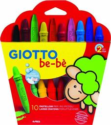 Be-Be Fila Σετ Κηρομπογιές Super Washable 10τμχ Giotto