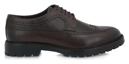 Δερμάτινα Ανδρικά Oxfords Καφέ Giovanni Morelli