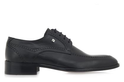 GIOVANNI MORELLI OXFORDS Q562A5772002 - ΜΑΥΡΟ ΔΕΡΜΑ 2577-BLACK LEATHER 114 - Giovanni Morelli
