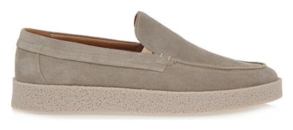Suede Ανδρικά Loafers σε Μπεζ Χρώμα Giovanni Morelli