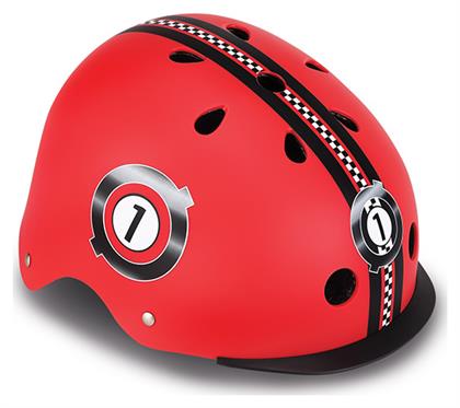Κράνος για Παιδικό Πατίνι Elite Lights XS/S (48-53 cm), New Red Globber