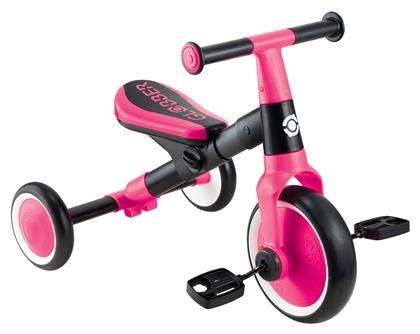 Παιδικό Τρίκυκλο Ποδήλατο Μετατρεπόμενο Fuchsia Globber