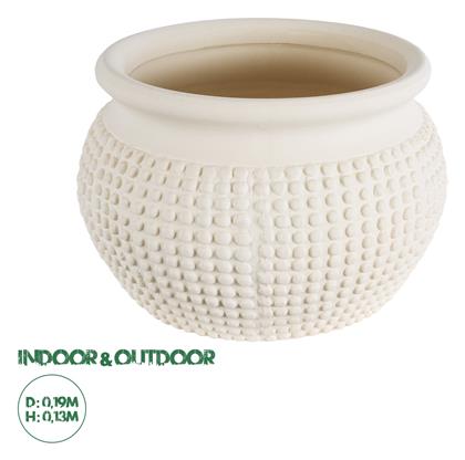 Κασπώ Μπεζ 19x19x13εκ. GloboStar
