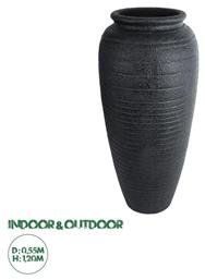 Κασπώ Μαύρο 55x55x120εκ. GloboStar