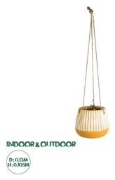Κασπώ Πορτοκαλί 13x13x10.5εκ. GloboStar