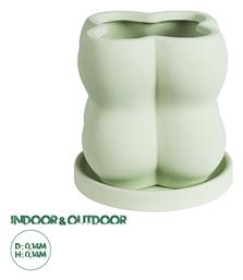 Κασπώ Πράσινο 13x13x14εκ. GloboStar