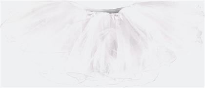 Go Dance 3-Layer Tutu Παιδική Φούστα Μπαλέτου 9993 WHITE