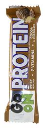 Protein Μπάρα με 20% Πρωτεΐνη & Γεύση Cocoa Chocolate 50gr Go On Nutrition