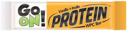 Protein Μπάρα Πρωτεΐνης με Γεύση Βανίλια 50gr Go On Nutrition