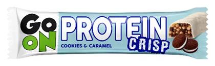 Protein Crisp Μπάρα με 10gr Πρωτεΐνης & Γεύση Cookies Caramel 50gr Go On Nutrition