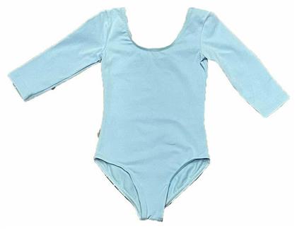 Leotard Παιδικό Κορμάκι Μακρυμάνικο Γαλάζιο Godance