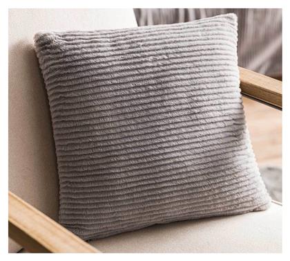Διακοσμητική Μαξιλαροθήκη Softy από Γούνα Grey 15 Grey 478/15 43x43εκ. Gofis Home