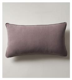 Διακοσμητική Μαξιλαροθήκη Valerie από 100% Βαμβάκι Water Grey 381 30x50εκ. Gofis Home