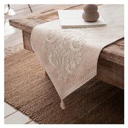 Ράνερ με Κέντημα Althea 304 Linen 40x160εκ. Gofis Home