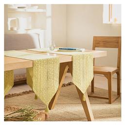 Ράνερ Πλεκτό Chrochet 019 37 Spring Green 32x160εκ. Gofis Home