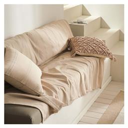 Ριχτάρι Τριθέσιου Καναπέ Rathma 180x310εκ. Wet Sand Beige 375 Gofis Home